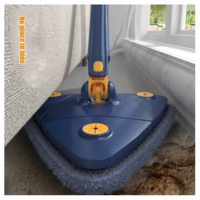 Triangle Twister Mop 360° Rotating Mop Triangular mop head easy cleaning Automatically twisting water