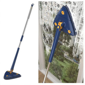 Triangle Twister Mop 360° Rotating Mop Triangular mop head easy cleaning Automatically twisting water